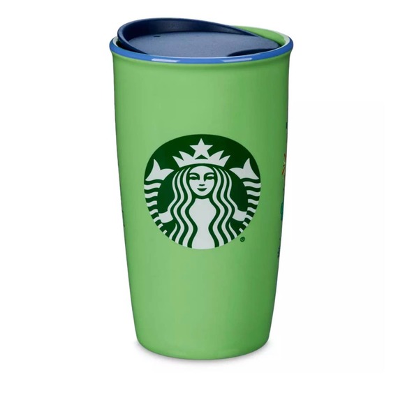 Disney World Animal Kingdom Starbucks Minnie Mouse Travel Tumbler Mug New - Picture 2 of 3